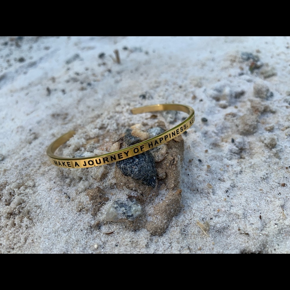Elegant, chic & high quality Mantra Cuffs that will inspire, uplift & empower U!